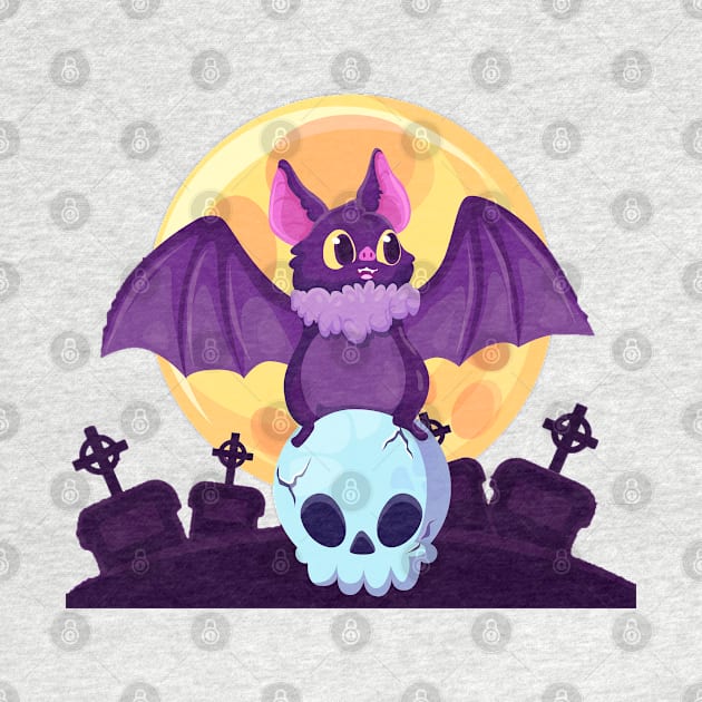 BAT & SKULL design by Mako Design 